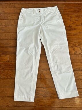 GAP White Womens Chino Pants
